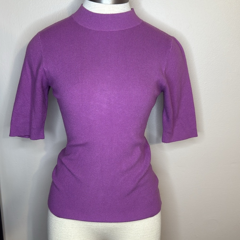 Molly Bracken Violet Knit Sweater